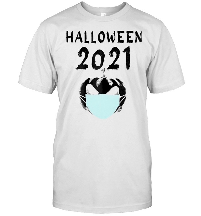 Halloween 2021 pumpkin in face mask shirt Classic Men's T-shirt
