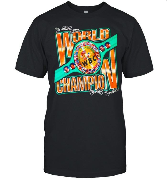 World Boxing Council Championship Belt shirt Classic Men's T-shirt