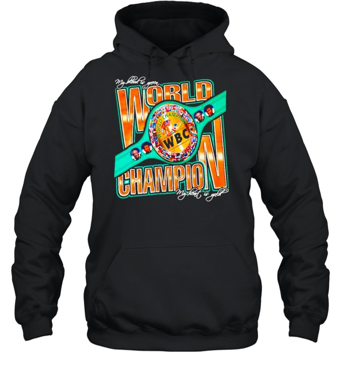 World Boxing Council Championship Belt shirt Unisex Hoodie