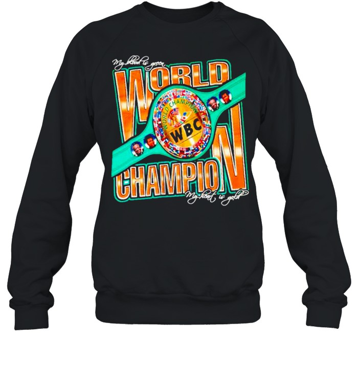 World Boxing Council Championship Belt shirt Unisex Sweatshirt