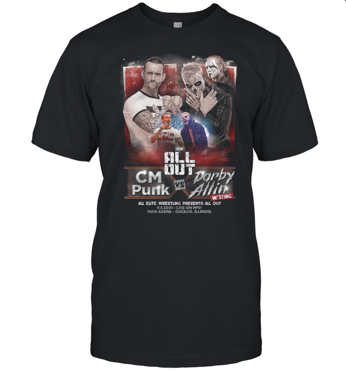 All Out 2021 Matchup – CM Punk vs Darby Allin with Sting  Classic Men's T-shirt