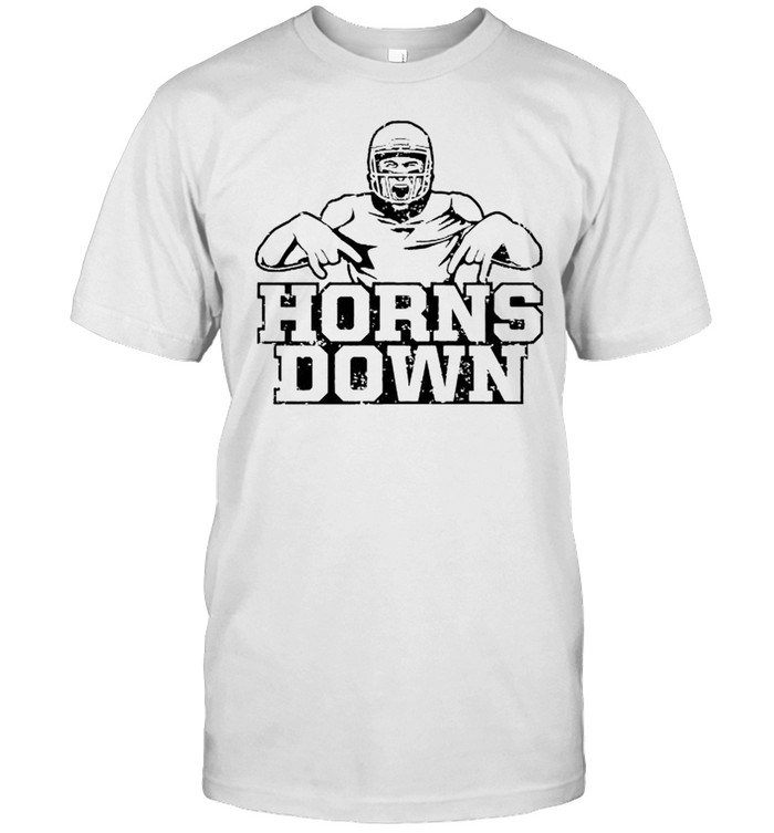Horns Down Arkansas College Apparel  Classic Men's T-shirt