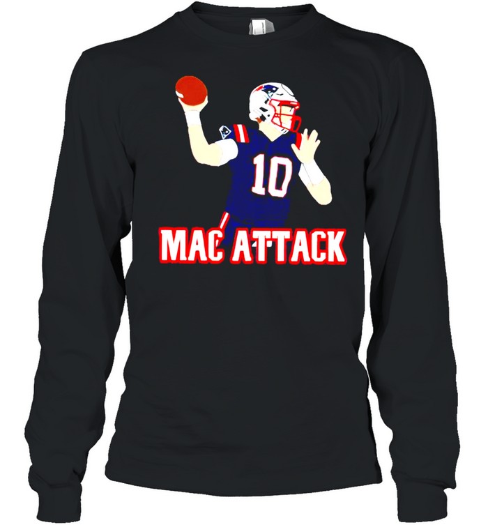 New England Patriots Mac Jones Mac Attack shirt Long Sleeved T-shirt