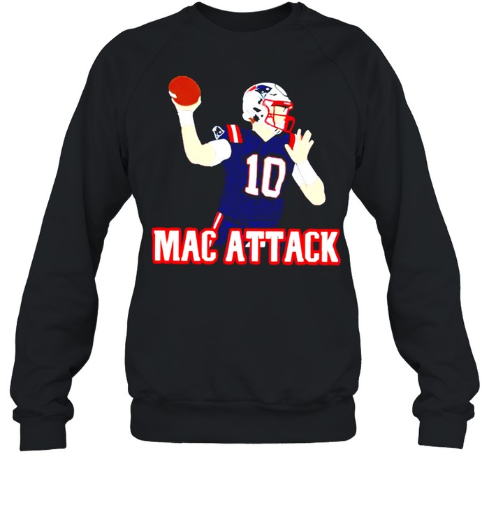New England Patriots Mac Jones Mac Attack shirt Unisex Sweatshirt