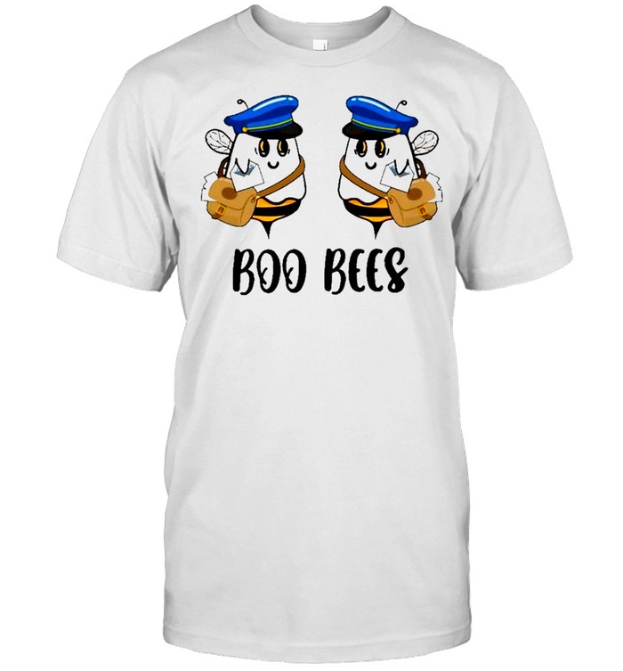 Postal Worker Boo Bees Halloween shirt Classic Men's T-shirt