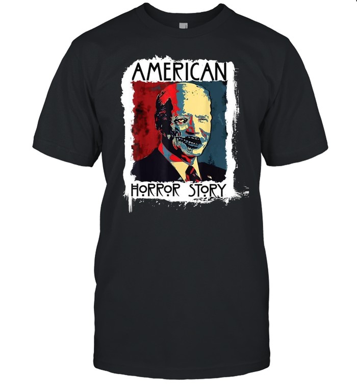 Biden Horror American Zombie Story Halloween Retro Vintage shirt