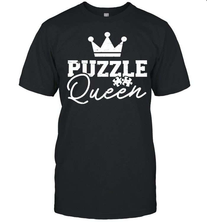 Jigsaw Puzzle Queen Puzzle Lover shirt Classic Men's T-shirt