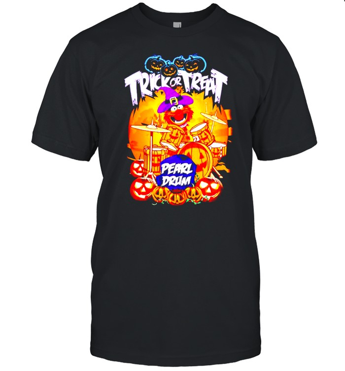 Muppet trick or treat pearl drum Halloween shirt Classic Men's T-shirt