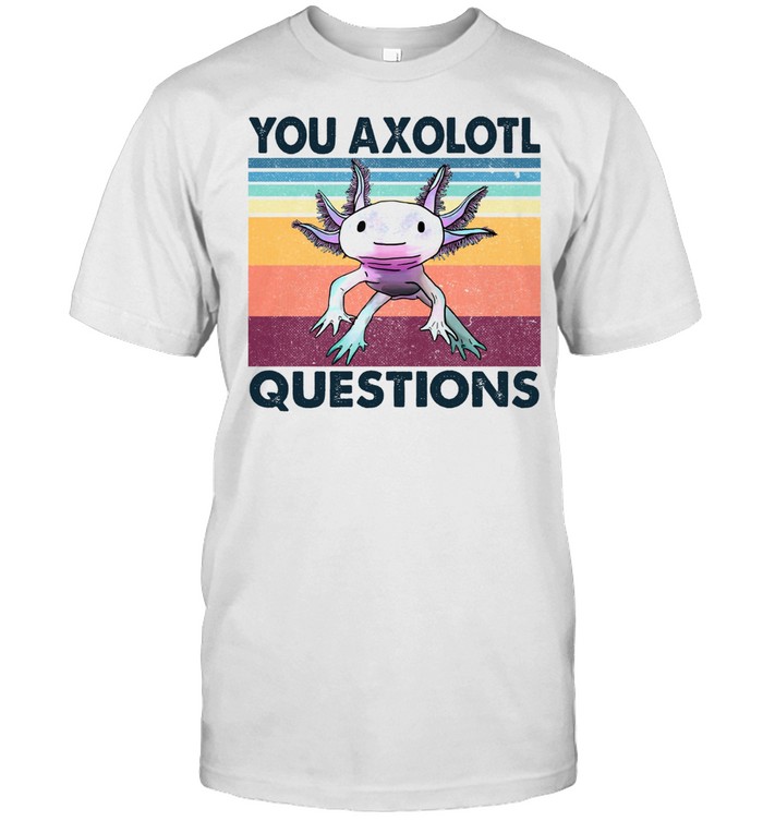 You axolotl questions vintage shirt Classic Men's T-shirt