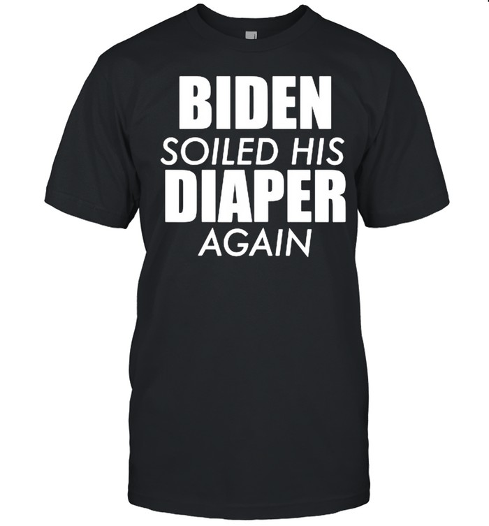 Biden soiled his diaper again shirt Classic Men's T-shirt