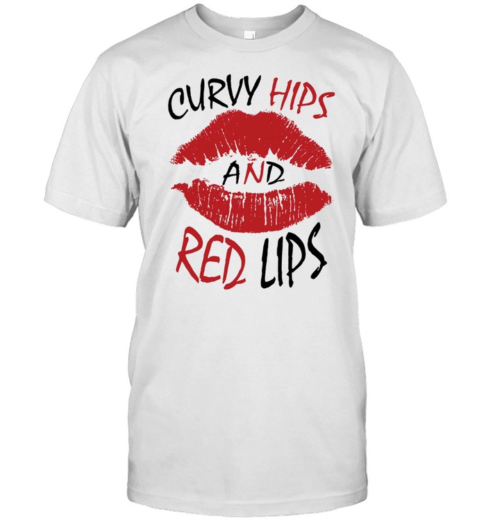 Curvy Hips And Red Lips shirt Classic Men's T-shirt
