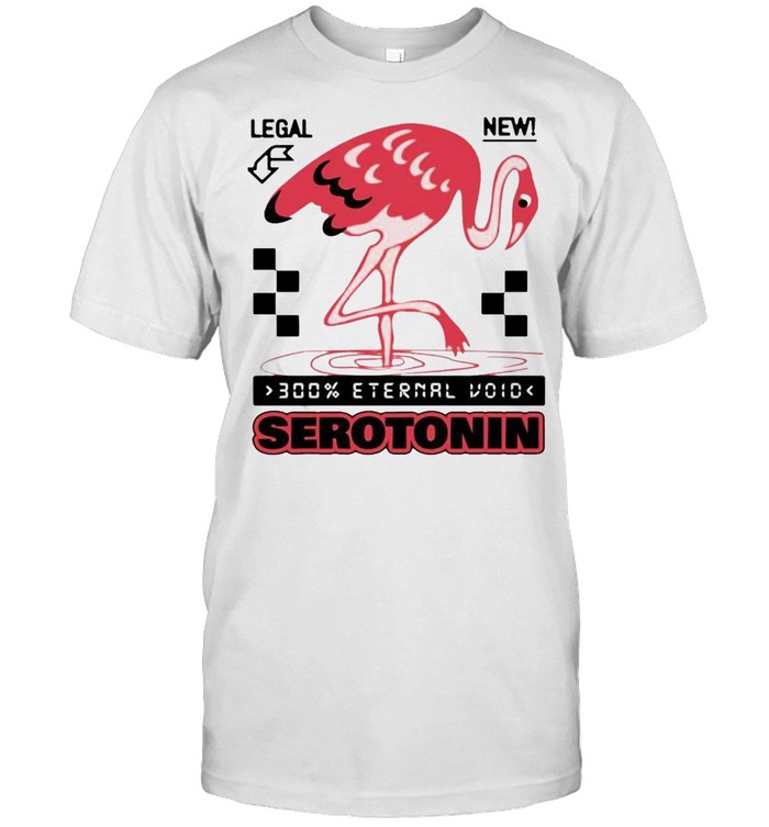 Flamingo Legal New 300% Eternal Void Serotonin T-shirt