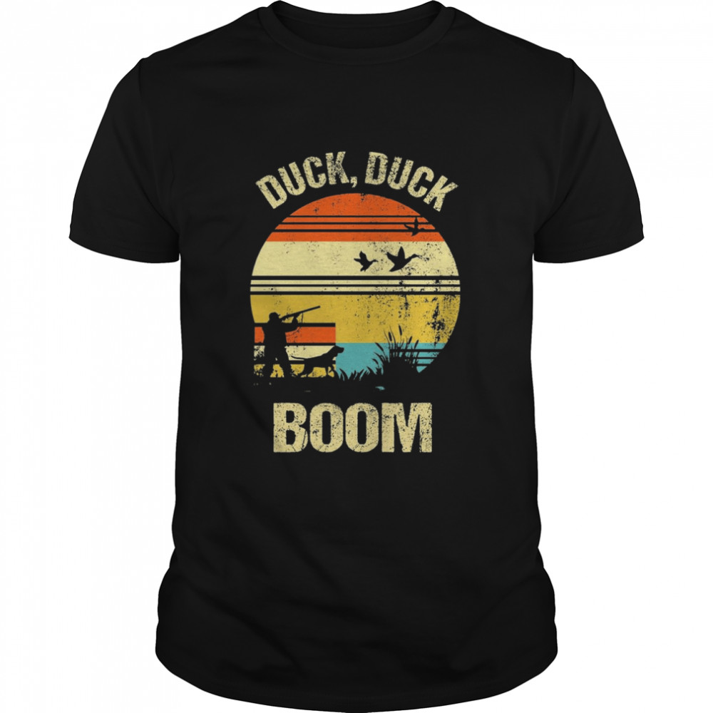 duck duck boom vintage shirt