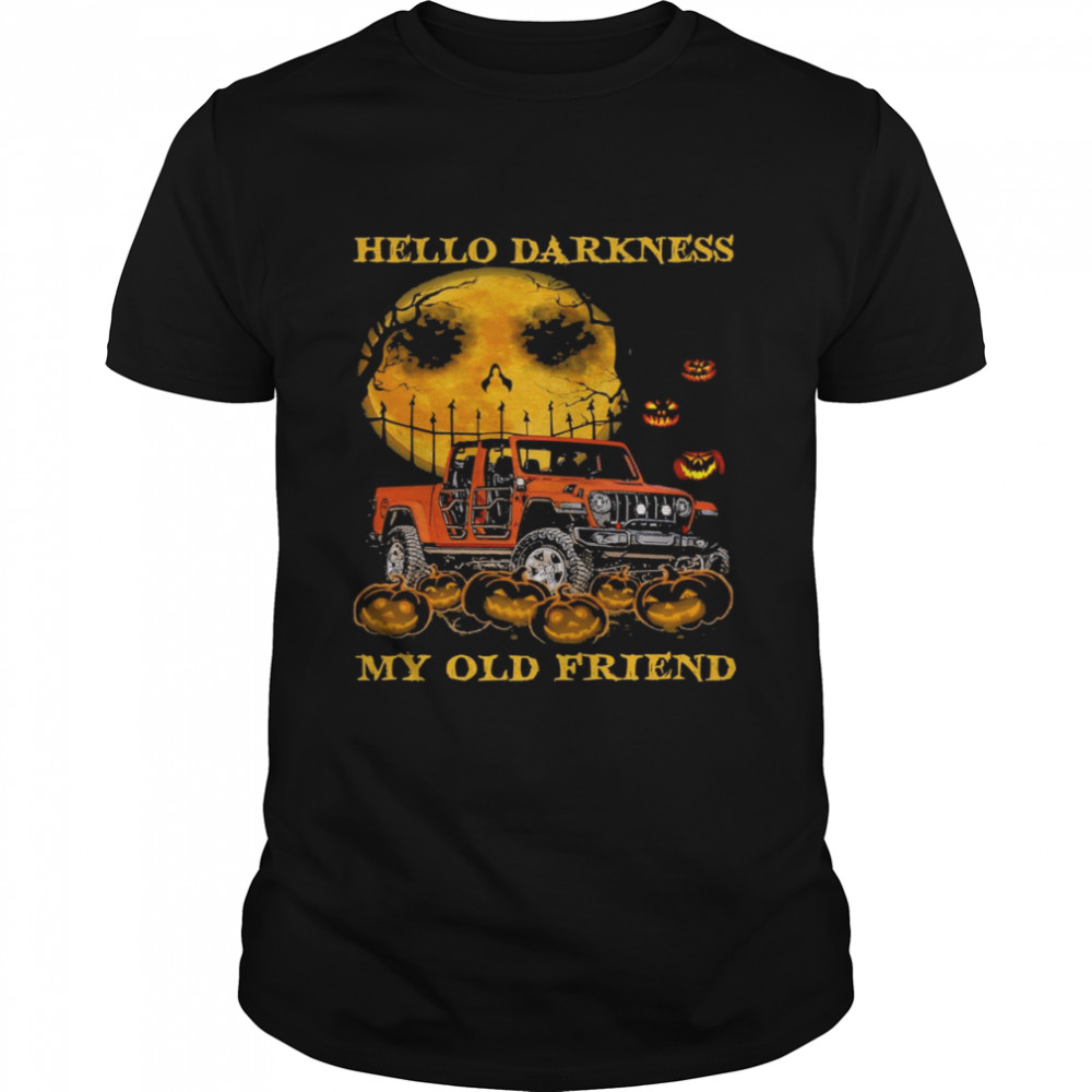 hello darkness my old friends halloween shirt