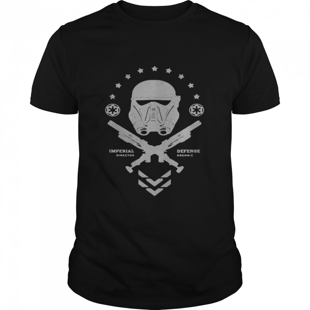 Star Wars Rogue One Death Trooper Imperial Defense T-shirt