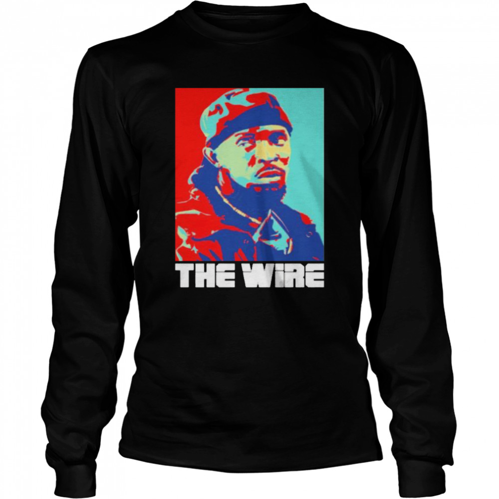 Michael K. Williams the wire shirt Long Sleeved T-shirt