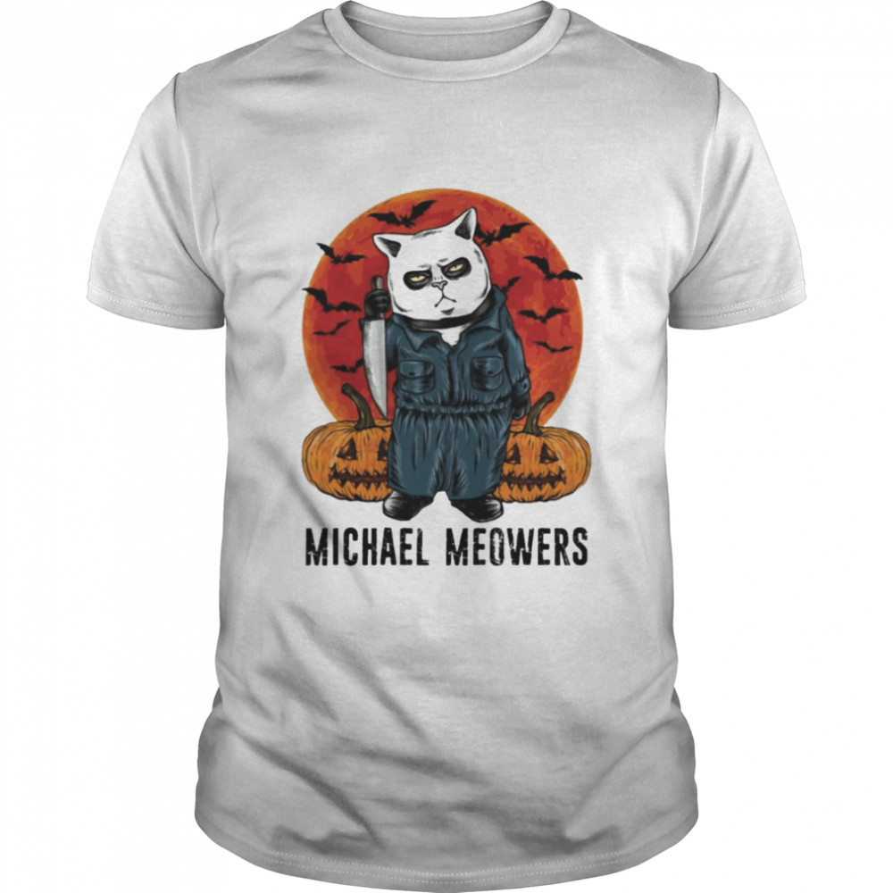 Michael meowers Halloween shirt