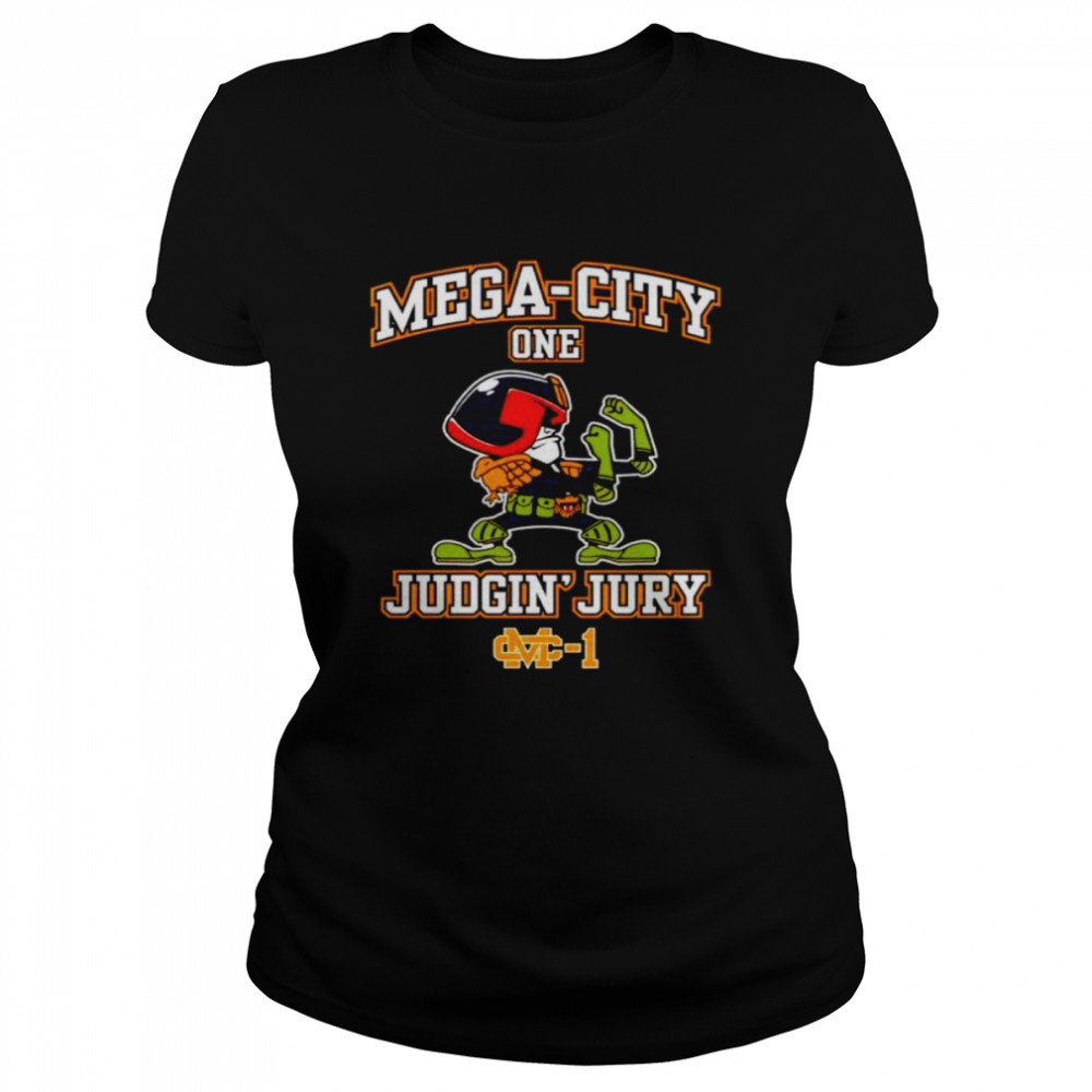 Mega-city one judgin’ jury shirt Classic Women's T-shirt