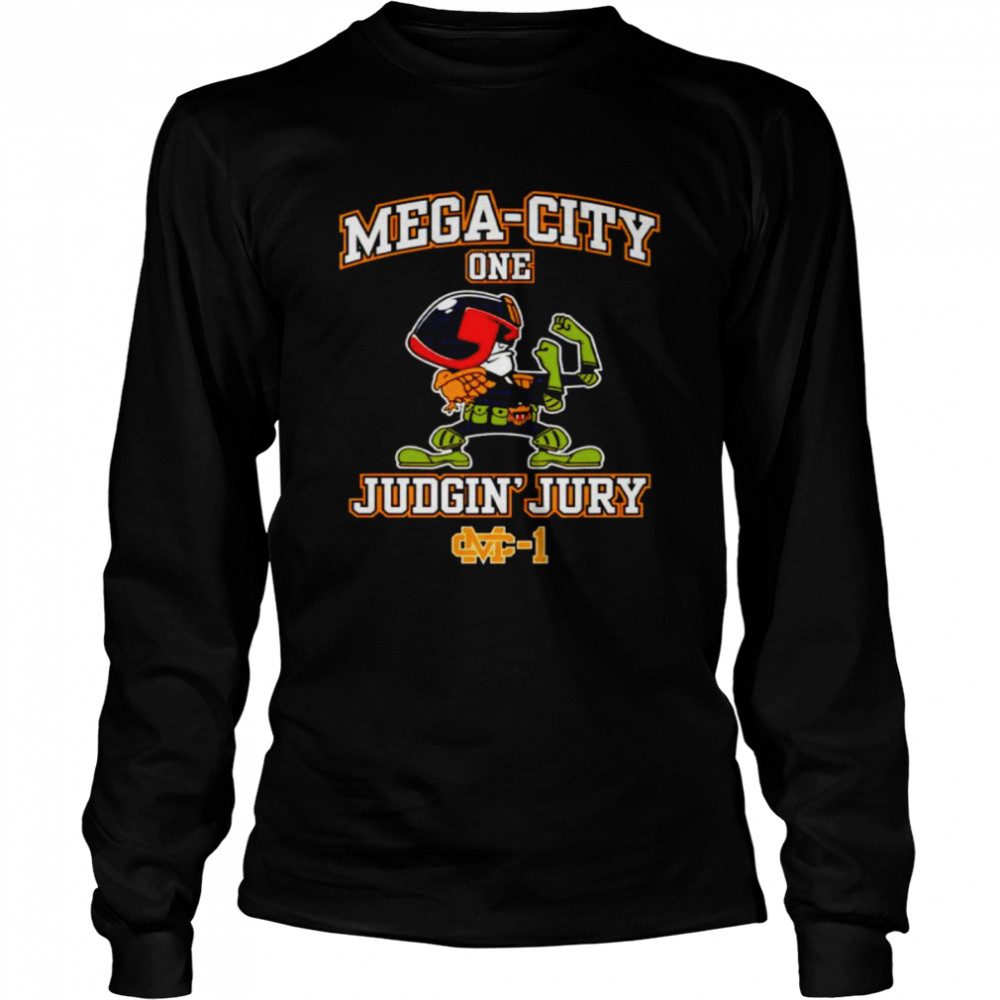 Mega-city one judgin’ jury shirt Long Sleeved T-shirt
