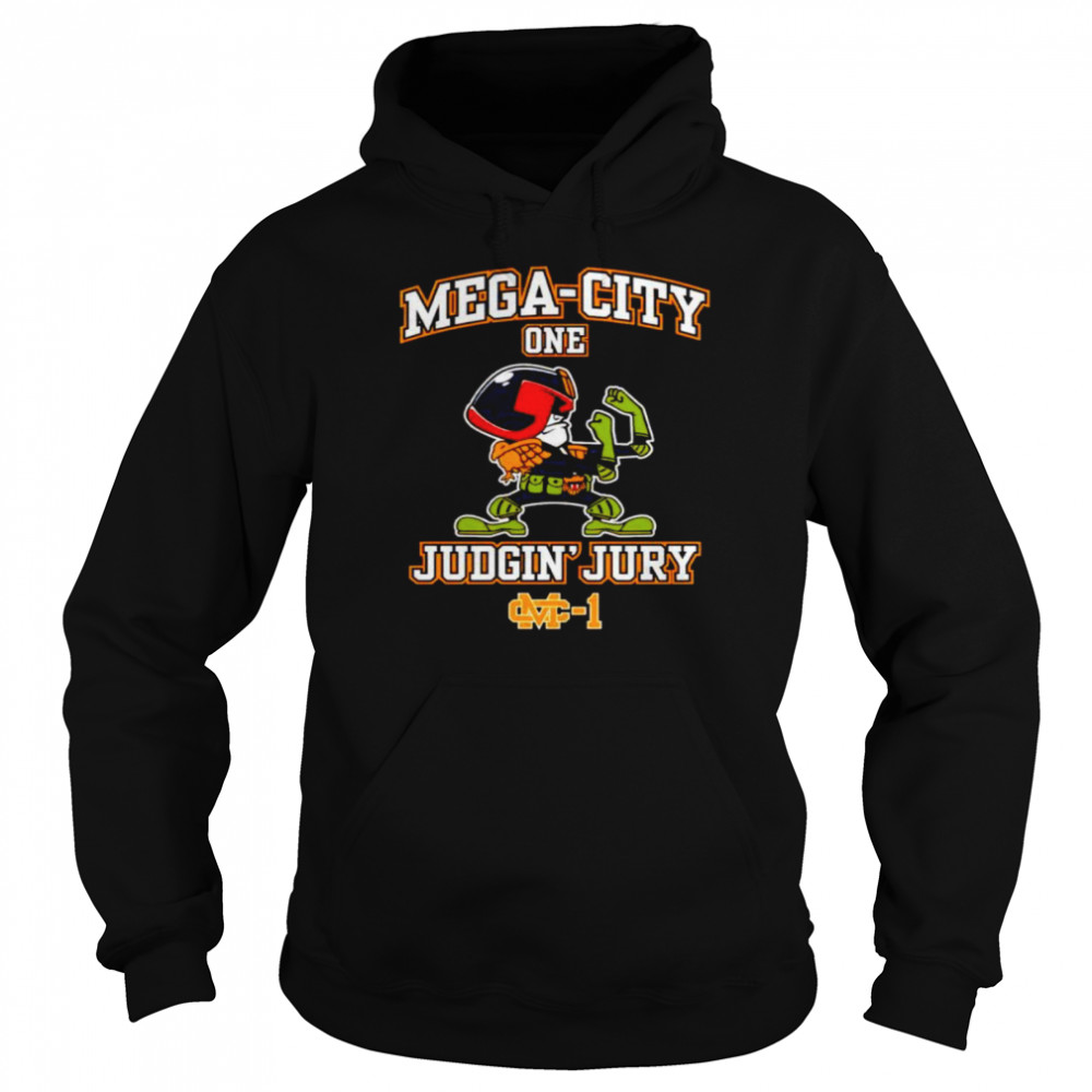 Mega-city one judgin’ jury shirt Unisex Hoodie