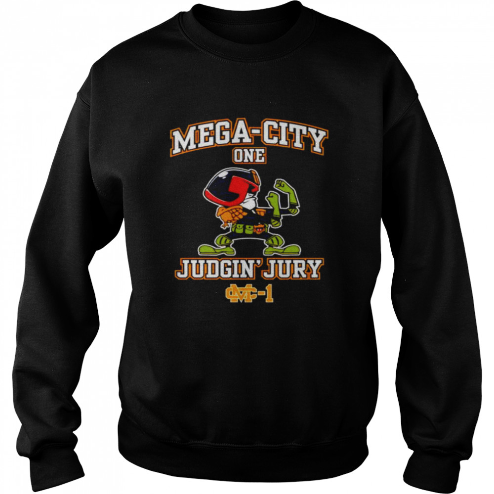 Mega-city one judgin’ jury shirt Unisex Sweatshirt