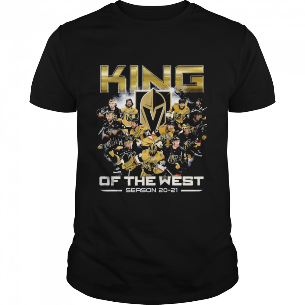 Vegas Golden Knight Ice Hockey Teams King Of The West Season 2020 2021 Shirt