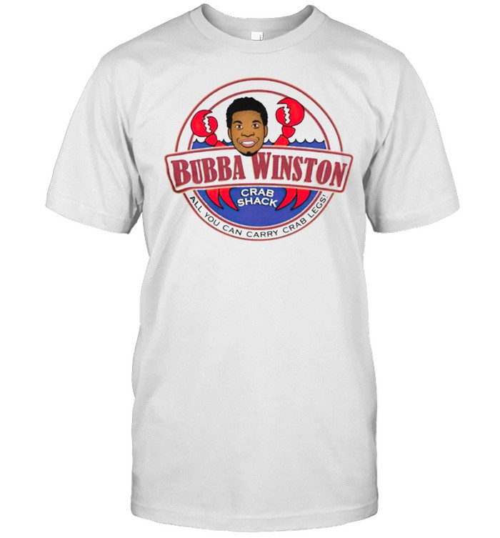 Bubba Winston Crab Shack All You Can Carry Crab Legs Tee Shirt