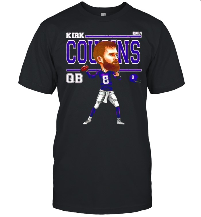 Minnesota Vikings Kirk Cousins cartoon shirt