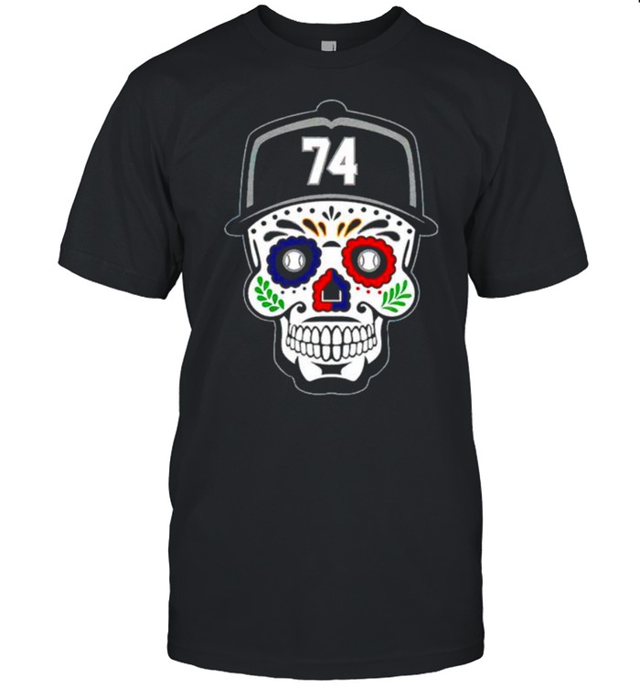 Eloy Jimenez #74 sugar skull shirt