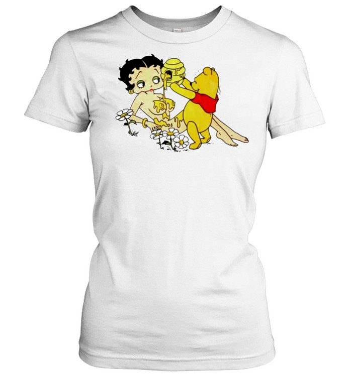 The Pooh betty boop winnie T-shirt Classic Women's T-shirt