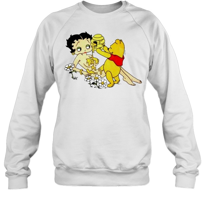 The Pooh betty boop winnie T-shirt Unisex Sweatshirt