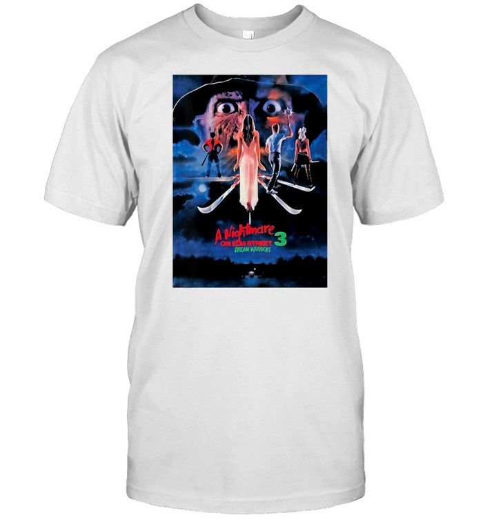 A Nightmare On Elm Street 3 Poster T-shirt