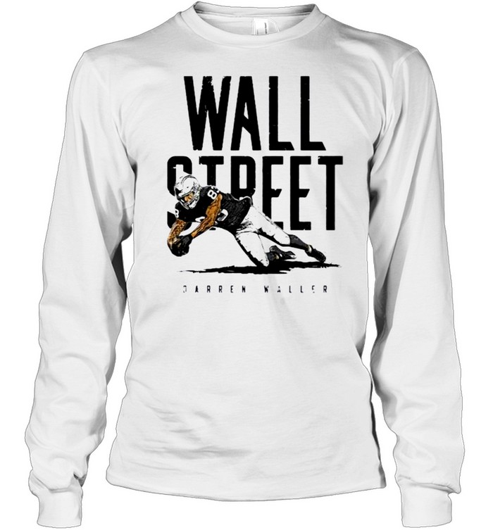 Darren Waller Las Vegas Raiders Wall Street shirt Long Sleeved T-shirt
