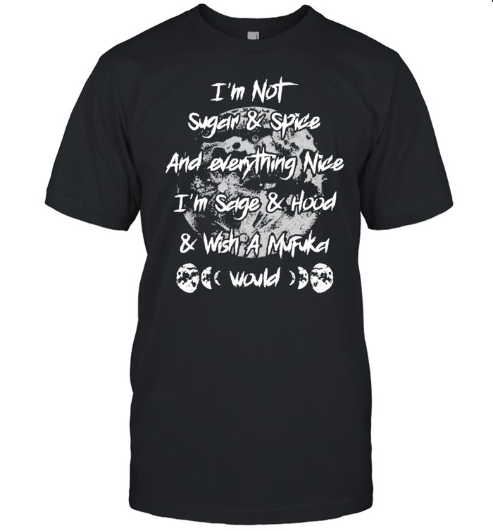 I’m not sugar and spice and everything nice shirt
