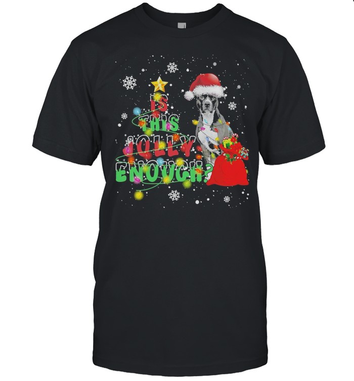 is This Jolly Enough Merry Christmas Pitbull shirt