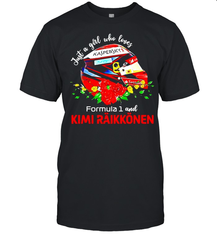 Just a girl who loves Formula 1 and Kimi Raikkonen shirt