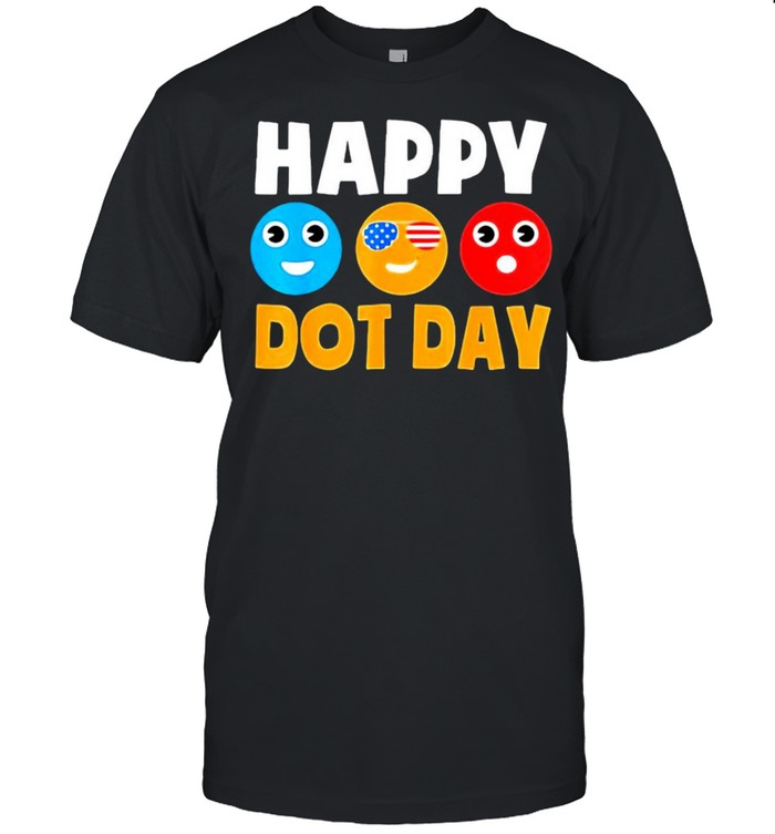 Happy International Dot Day Cute Colorful Dots Shirt