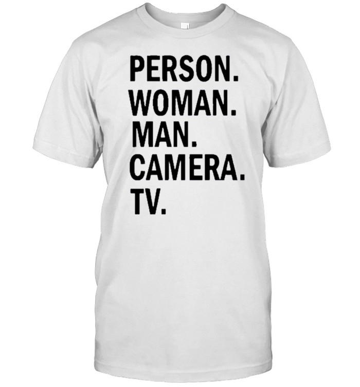 Person Woman Man Camera Tv Trump Shirt