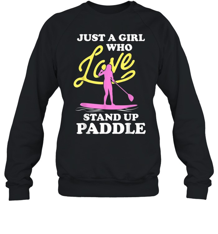 Stand Up Paddle SUP Sport Ozean Wassersport Stehpaddler shirt Unisex Sweatshirt