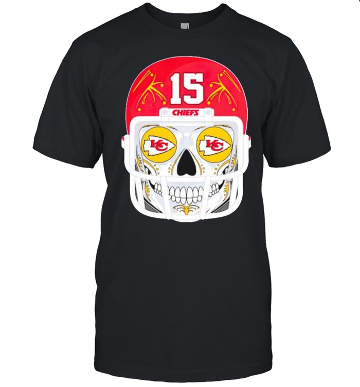 Sugar skull Chiefs Patrick Mahomes shirt