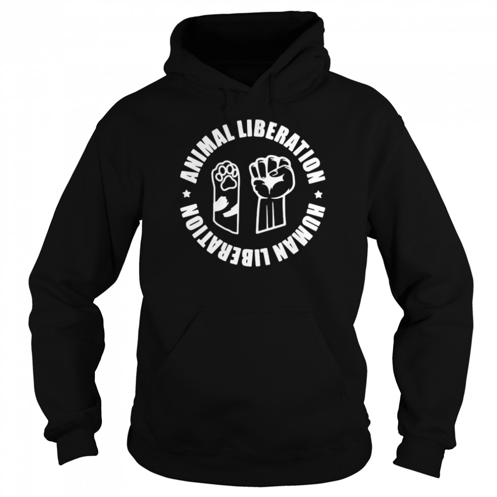 Animal Liberation Human Liberation Animal Rights Activists Climate T-shirt  - Trend T Shirt Store Online