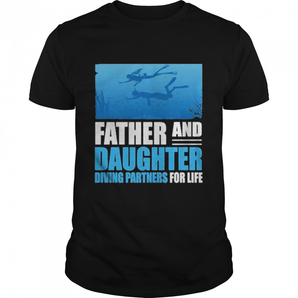 Father and daughter divers shirt