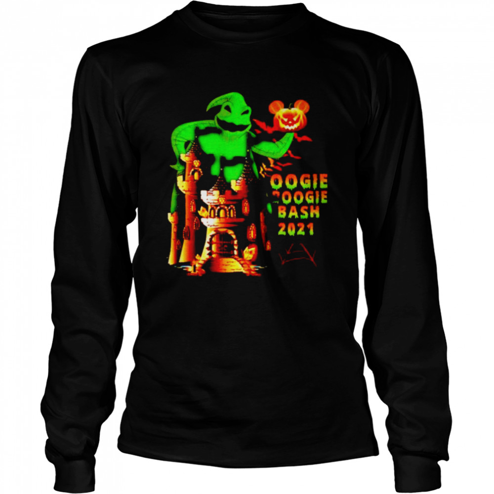 Oogie Boogie bash 2021 Halloween shirt Long Sleeved T-shirt