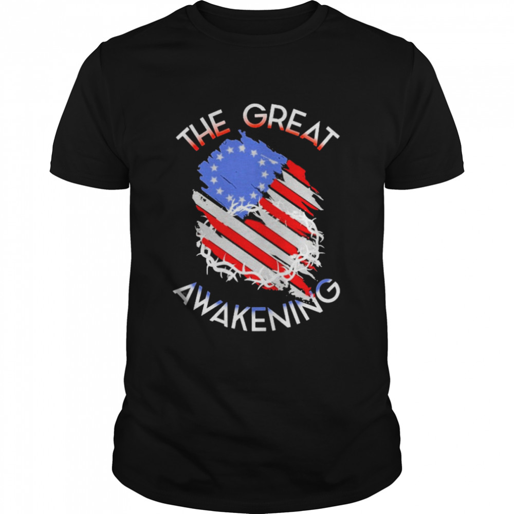 The Great Awakening American Flag Shirt