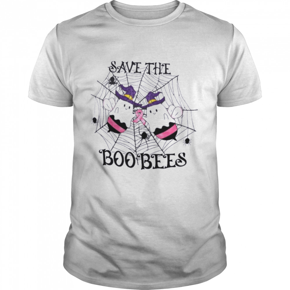 save The Boo Bees Halloween Breast Cancer Awareness T- Classic Men's T-shirt