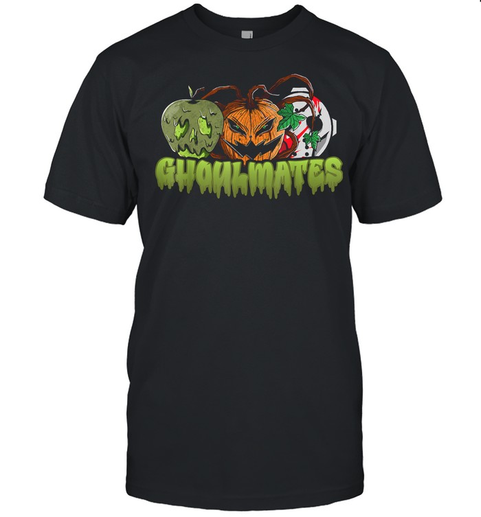 Ghoulmates Halloween Soulmates Pun shirt