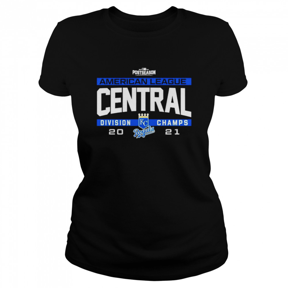 Kansas City Royals 2021 AL Central division champs shirt Classic Women's T-shirt