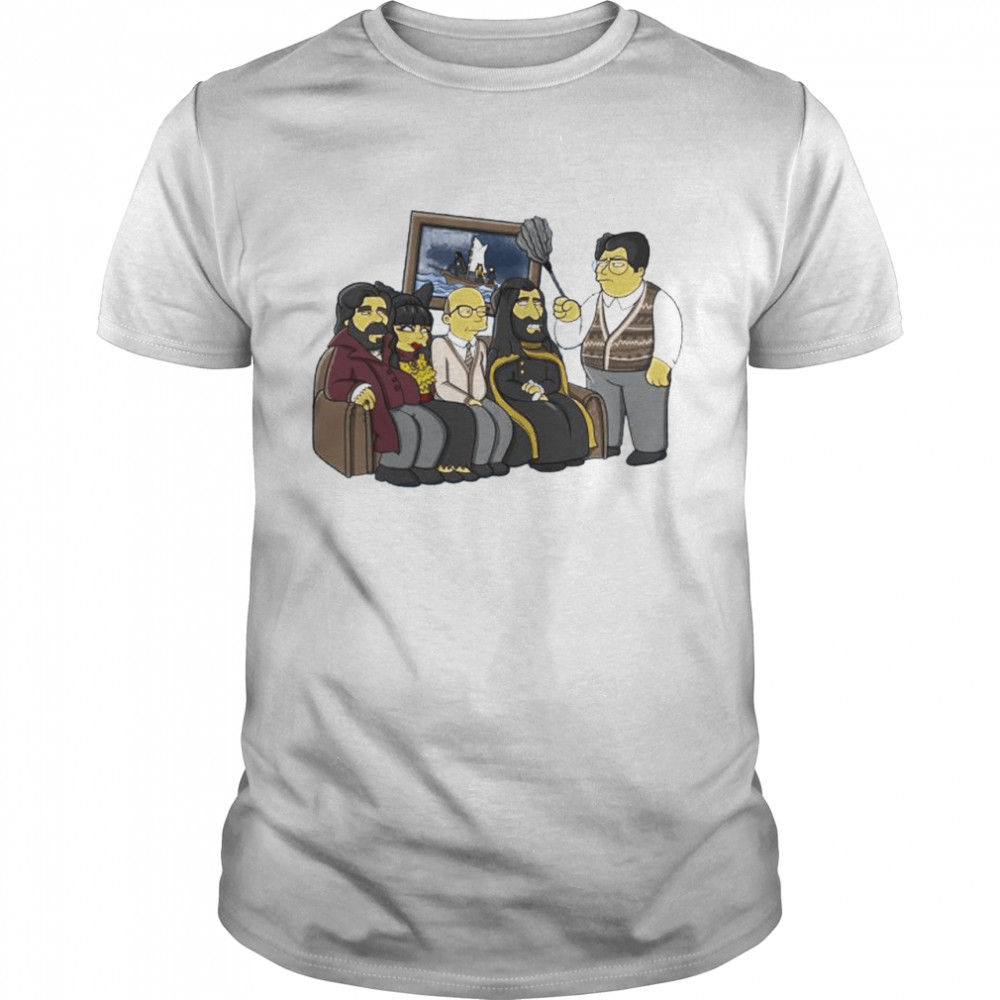 The Simpsons characters What We Do in the Shadows shirt