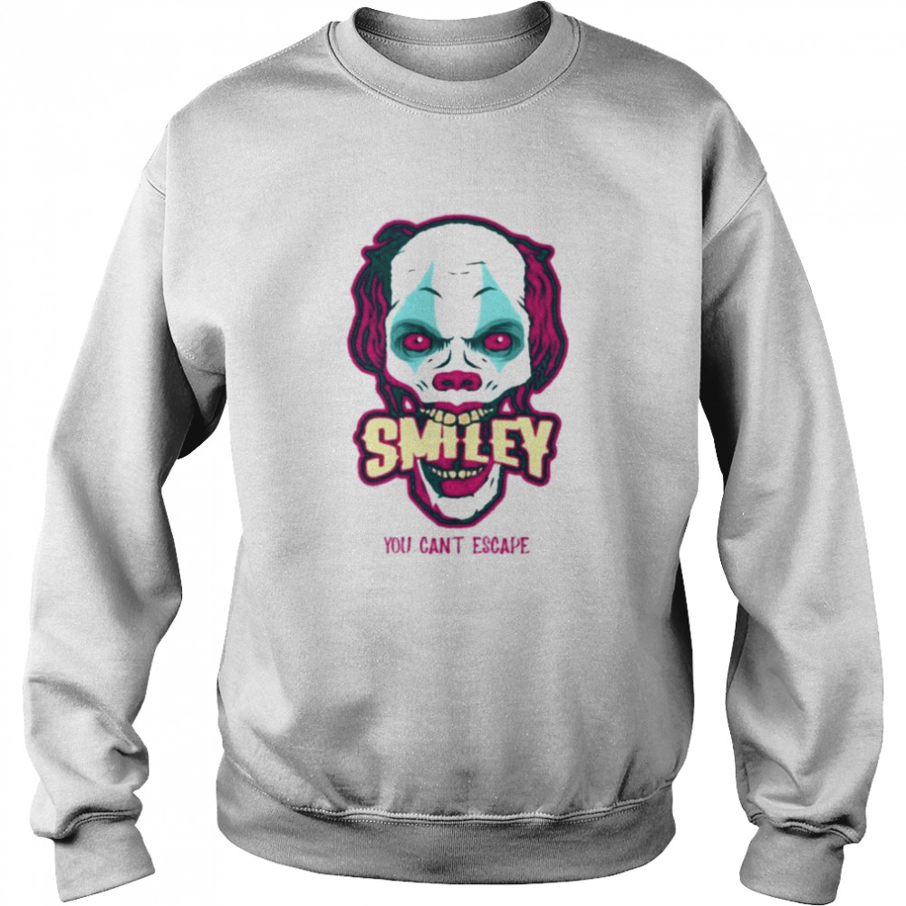 Frankenstein smiley you can’t escape shirt Unisex Sweatshirt