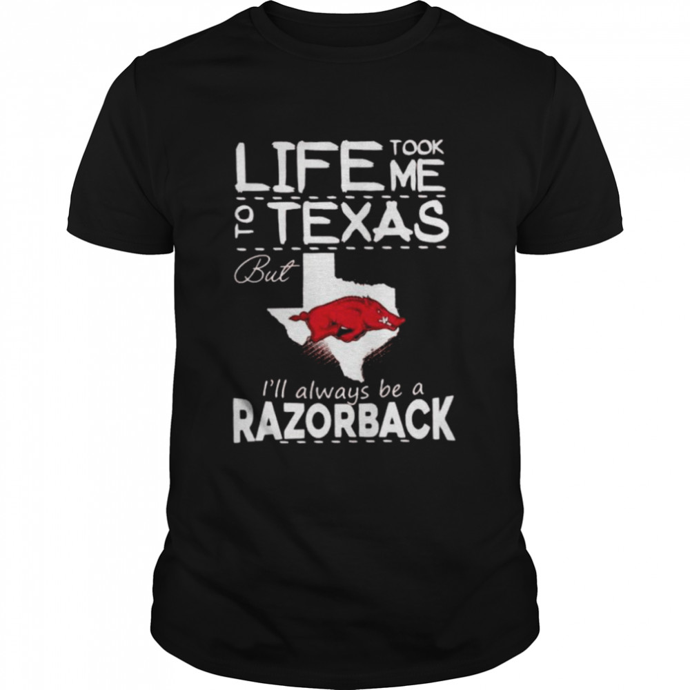 Life took me to Texas but I’ll always be a Razorback shirt
